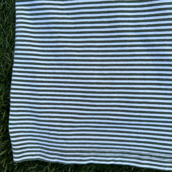 Johnnie-O Original 4 Button Hangin’ Out Pine Striped Short Sleeve Polo Shirt XL - Picture 3 of 10